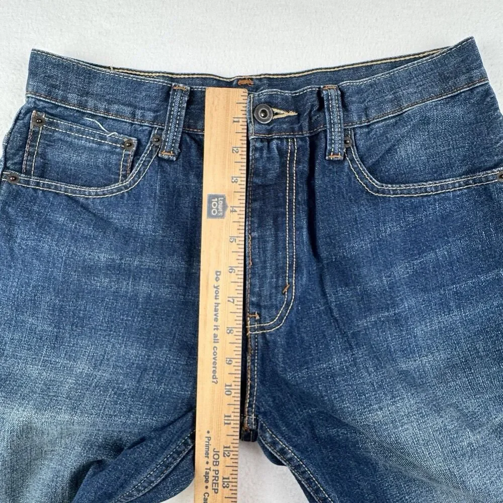 Levi's Men's 521 Slim Taper Dark Wash Denim Jeans Size 30x29